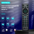 G20S PRO BT Air Mouse retroilluminato luce 2.4G giroscopio wireless telecomando intelligente con apprendimento IR vocale per Android TV Box