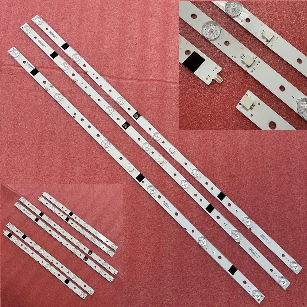 Vollständiger LED-Streifen für AKAI AKTV 401 403 4021 408 LE-39FD D39-F2000 LC390TA 2A 01 JS-D-JP3920-061EC 071EC E39F2000 MD390012 Image