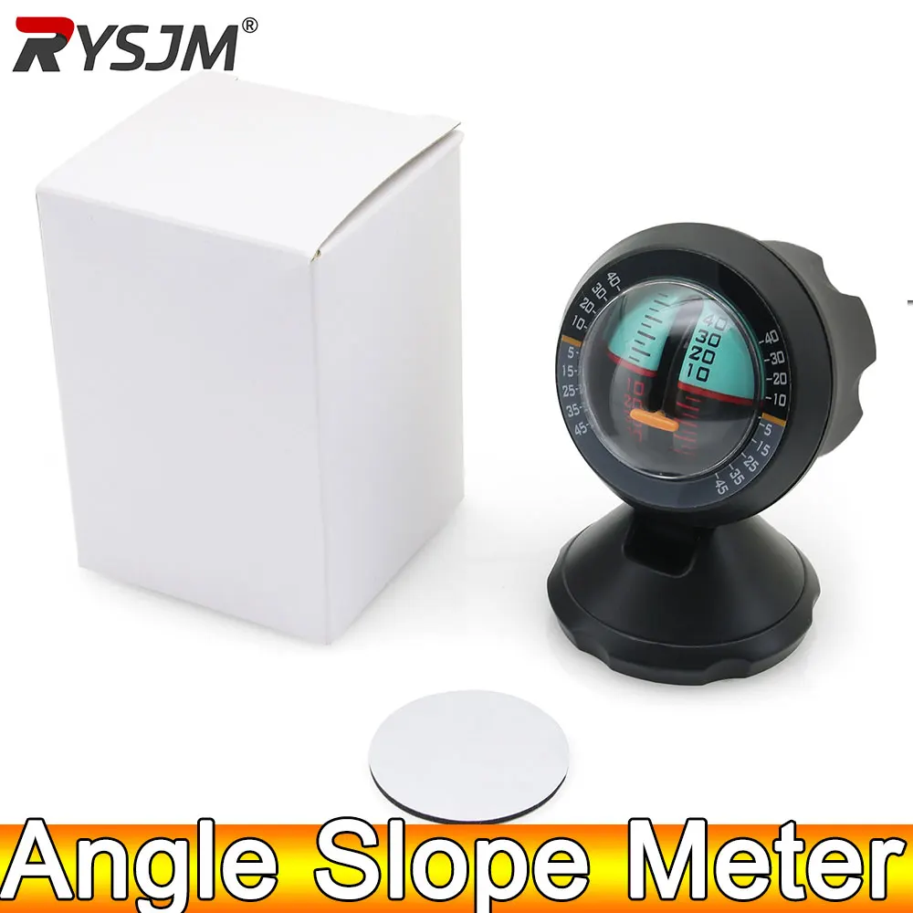 AD Multifunktions Winkel Neigung Ebene Blase Meter Finder Werkzeug Gradienten Balancer Auto Fahrzeug Neigungsmesser Neigung Instrument Image