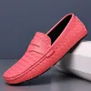 Große Größe 48, Loafer für Herren, 2025, modisches Design, Mokassins, Slip-on-Flats, Lederschuhe für Herren, luxuriöse, bequeme Herren-Freizeitschuhe