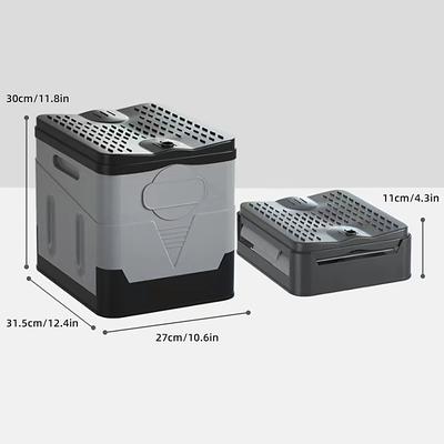 Portable 1pc Foldable Outdoor Toilet RV Toilet for Camping Hiking Trekking Travel
