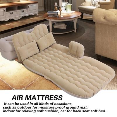 Car Inflatable Mattress Inflatable Bed Mattress Indoor Outdoor Camping Travel Car Back Seat Air Beds Cushion Inflatable bed Mattress Air Mattress Inflatable Mattress