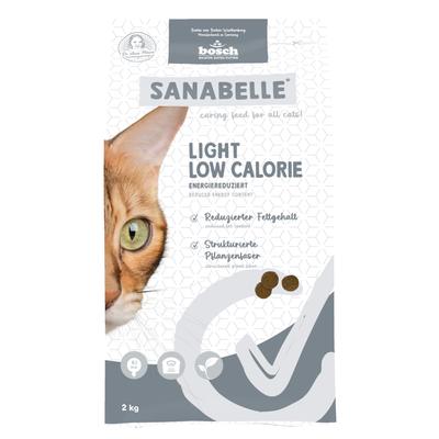 2kg Sanabelle Light Low Calorie Katzenfutter trocken