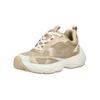 Sneaker STEVE MADDEN "STEVE MADDEN Sneaker Lederimitat/Mesh", Damen, Gr. 40, gold, Lederimitat, Textil, casual, Schuhe