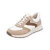 Sneaker REMONTE "Remonte Sneaker Leder", Damen, Gr. 39, beige (sand), Leder, casual, Schuhe