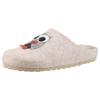 Clog ANISTON SHOES, Damen, Gr. 38, beige, Textil, meliert, klassisch, Schuhe, Hausschuh, mit ergonomisch gefomtem Fußbett - NEUE KOLLEKTION