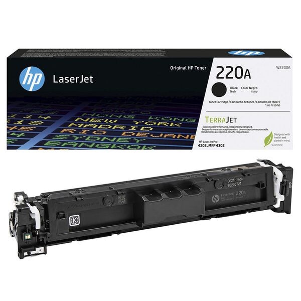 HP Toner »W2200A« HP 220A schwarz schwarz Image