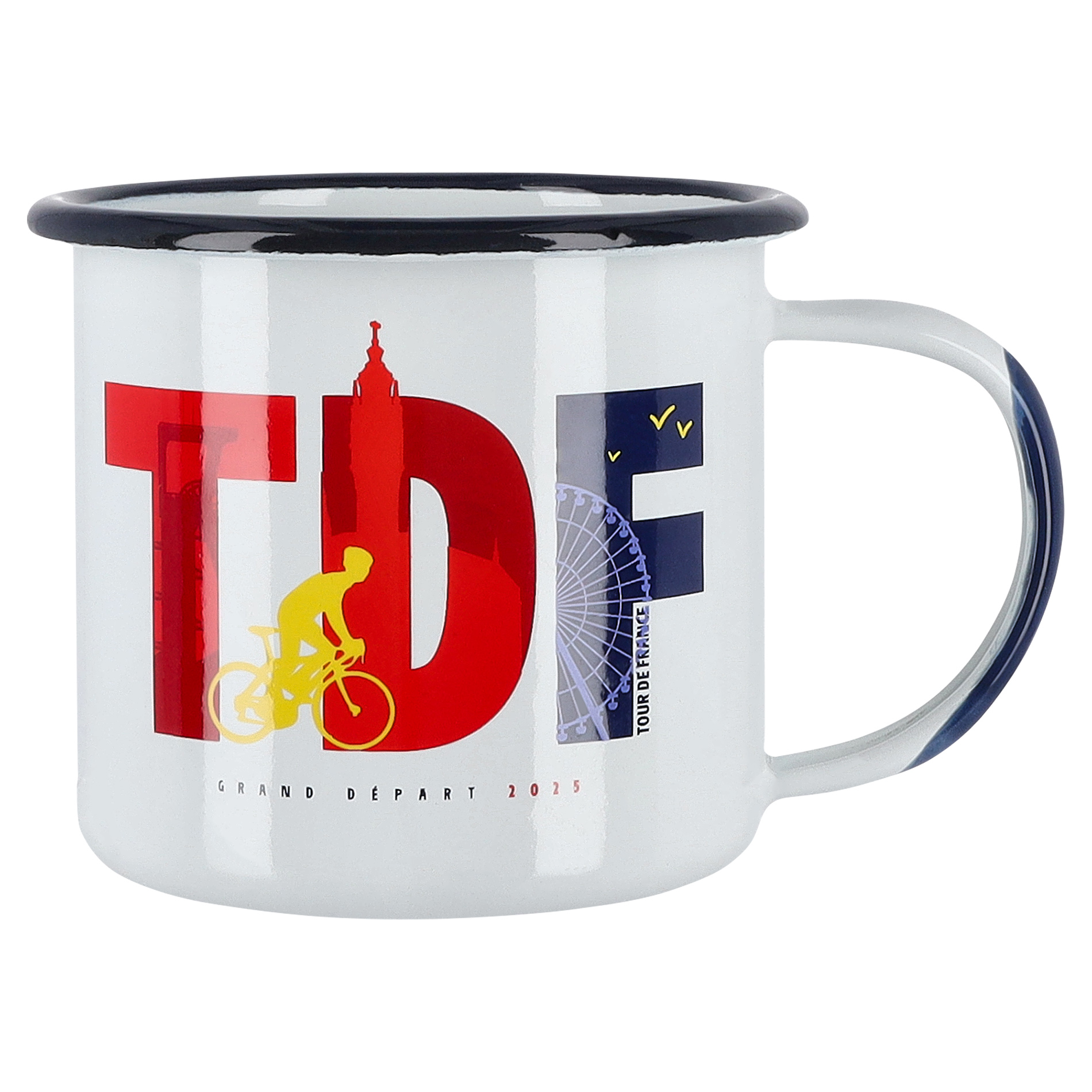 Tour de France Grand Depart 2025 Lille-Nord Tasse Image