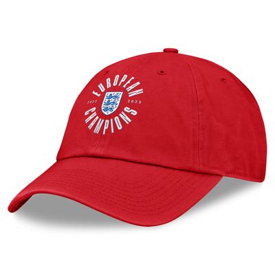 England Lionesses Sieger Kappe - Rot - Unisex Image