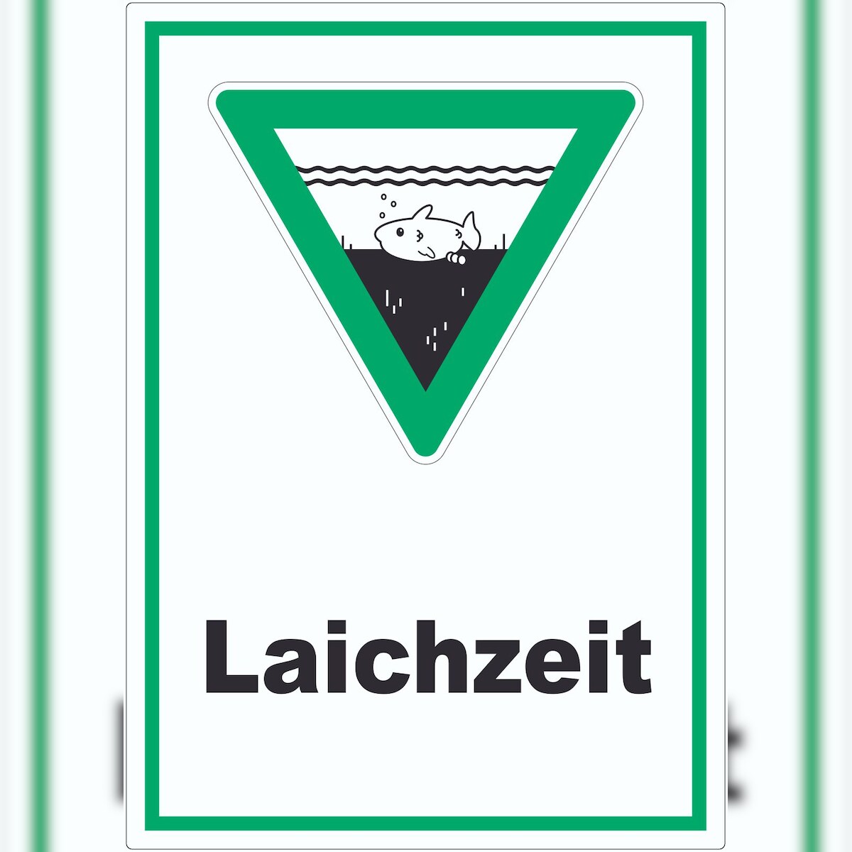 HB-Druck Laichzeit Aufkleber A1 (594x841mm) Image