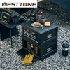 WESTTUNE Outdoor-Aufbewahrungsbox, 20 l, 30 l, 45 l, 55 l, große Kapazität, zusammenklappbarer Aufbewahrungsbehälter, tragbarer Camping-Auto-Picknick-Reisebehälter