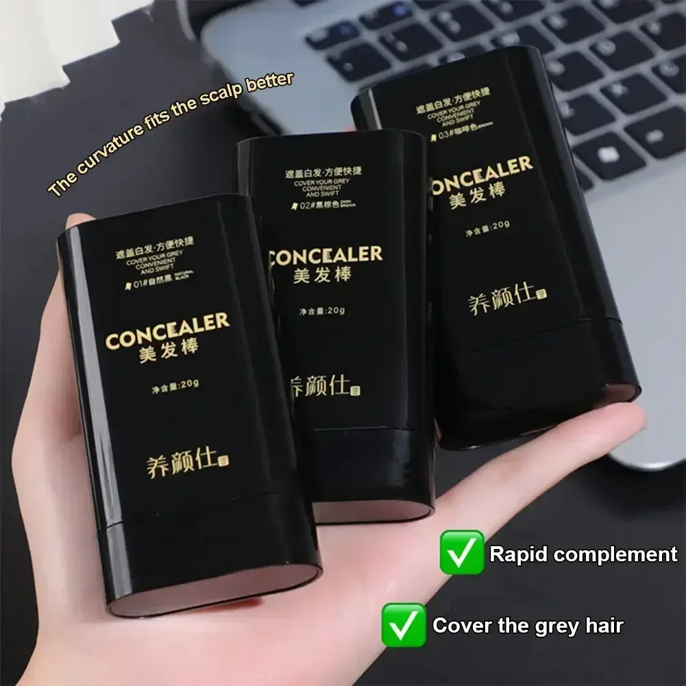 1/3PC Haar Farbe Kamm Schwarz Haar Einweg Haar Farbe Stift Haar Farbe Stick Temporäre Abdeckung Grau Haar abdeckt Artefakt