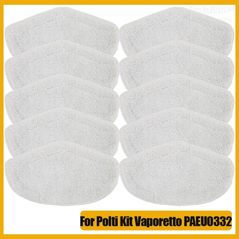 Anwendbar auf waschbares Mopptuch für Polti Kit Vaporetto PAEU0332 Dampfstaubsauger, Mikrofaser-Mopptuch, Ersatzteile Image