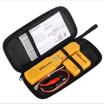 New RJ11 Network Tester Phone Telephone Cable Tester Toner Wire Tracker Tracer Diagnose Tone Line Finder Detector Networking Too