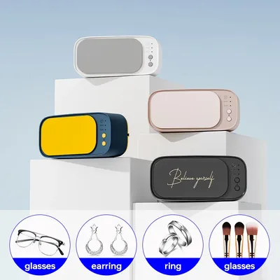 Ultrasonic glasses cleaning machine, high-frequency cleaning machine, vibration cleaning, jewelry cleaning, household adjustable