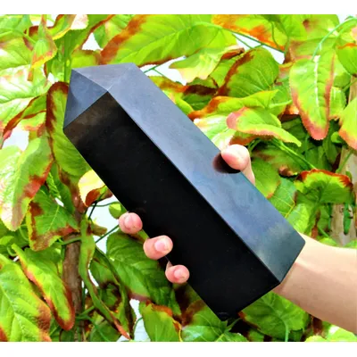 Black Tourmaline Healing Power Aura Metaphysical Obelisk Tower