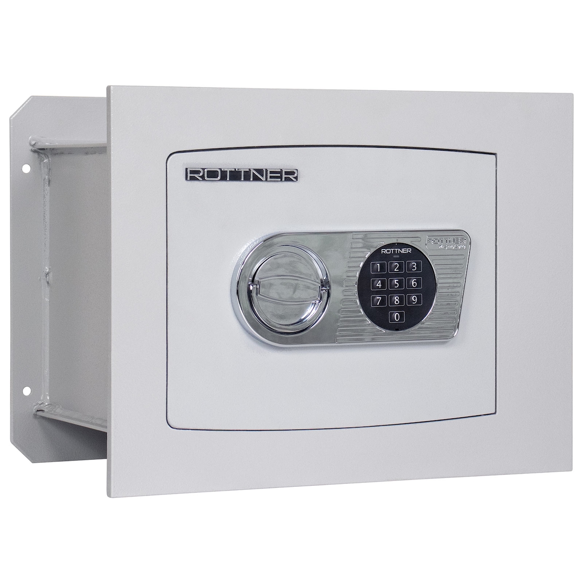 Rottner Wandtresor EN1 Delta 30 Elektronikschloss lichtgrau Image