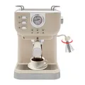 Macchina per caffè espresso semiautomatica da 1050 W Macchina per caffè espresso 220-240 V 20 Bar con montalatte Macchina per caffè compatta 1,5 litri