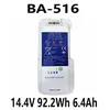 BA-516 14,4 V 92,2 Wh 6,4 Ah 16 Zellen große Doppel batterie für Inogen G5 & Rove 6 7/8-2/8-16 41 nr19 66-2x2 p Serie