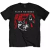 Offizielles Faith No More T-Shirt King For A Day Schwarz Herren Classic Rock Band T-Shirt Amerikanisches T-Shirt Herren Hip-Hop Kurzarm Damen