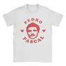 T-shirt da uomo PEDRO PASCAL Daddy I love Pedro Pascal T-shirt Hip Hop Beach Tee Shirt Y2K Design casual 100 Cotton Tops Gift