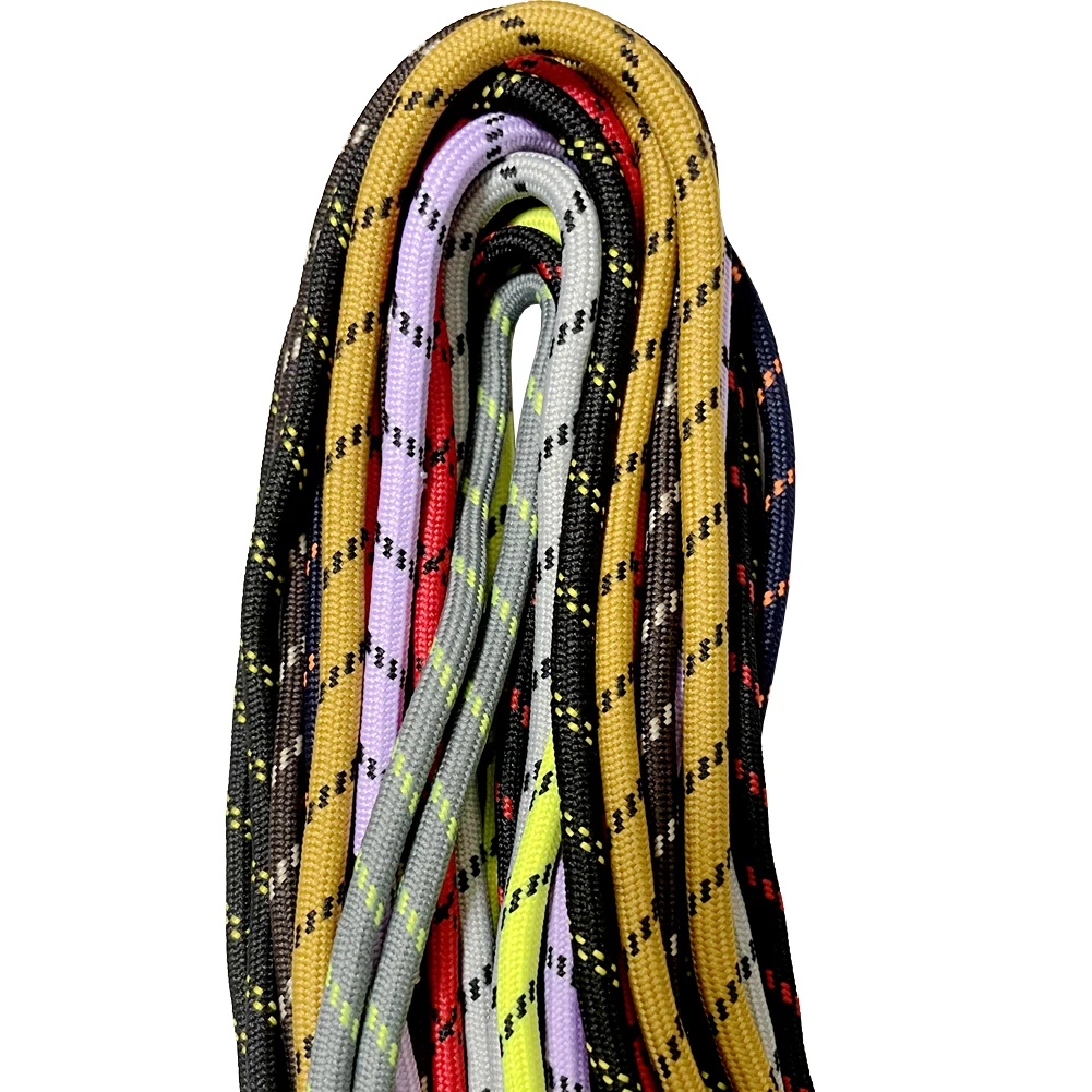 160–180 cm, modisch, schöne Farbe, runde Schnürsenkel, Schnürsenkel für Wandern, Arbeitsstiefel Image