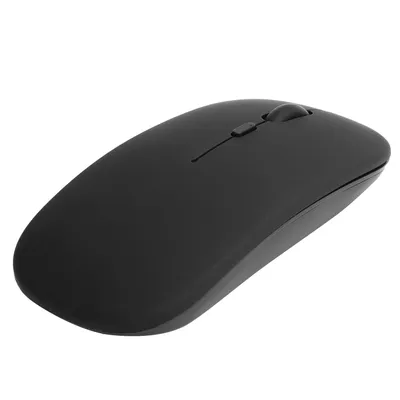 Universelle Bluetooth 5.0 Silent Wireless Mouse wiederaufladbar schwarz für OS X/Mi/Samsung Laptop Tablets Büro Reise Mute Mouse