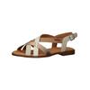 Riemchensandale PIKOLINOS "PIKOLINOS Sandalen Leder", Damen, Gr. 38, beige, Leder, casual, Schuhe