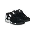 Sneaker DC SHOES "DC Command", Gr. 10,5(44), schwarz-weiß (schwarz, weiß), 50.46% Leder, 49.54% Synthetikmaterial, Schuhe