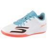 Fußballschuh SKECHERS "JR YOUTH IC, Skechers Skx_2 Jr Youth Ic", Gr. 36, wtqp weiß, Lederimitat, sportlich, Schuhe, Indoor Court Schuh mit leichter Skechers Move Foam™-Dämpfung