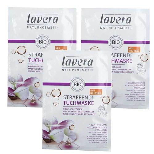 3 x lavera Tuchmaske straffend St Tücher