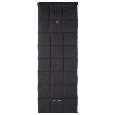 Nordisk - Sif ±0° Blanket Sleeping Bag - Kunstfaserschlafsack Gr M - bis 175 cm Zip: Complete Schwarz