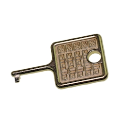 Siedle 210007018-00 Schlüssel für Vario 511, Informations-Modul IM 511-0 Image