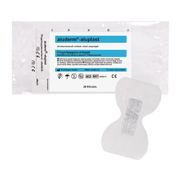 SÖHNGEN Nachfüllset Kuppenpflaster »aluderm-aluplast« 9.5x14 cm 25 Stück Image