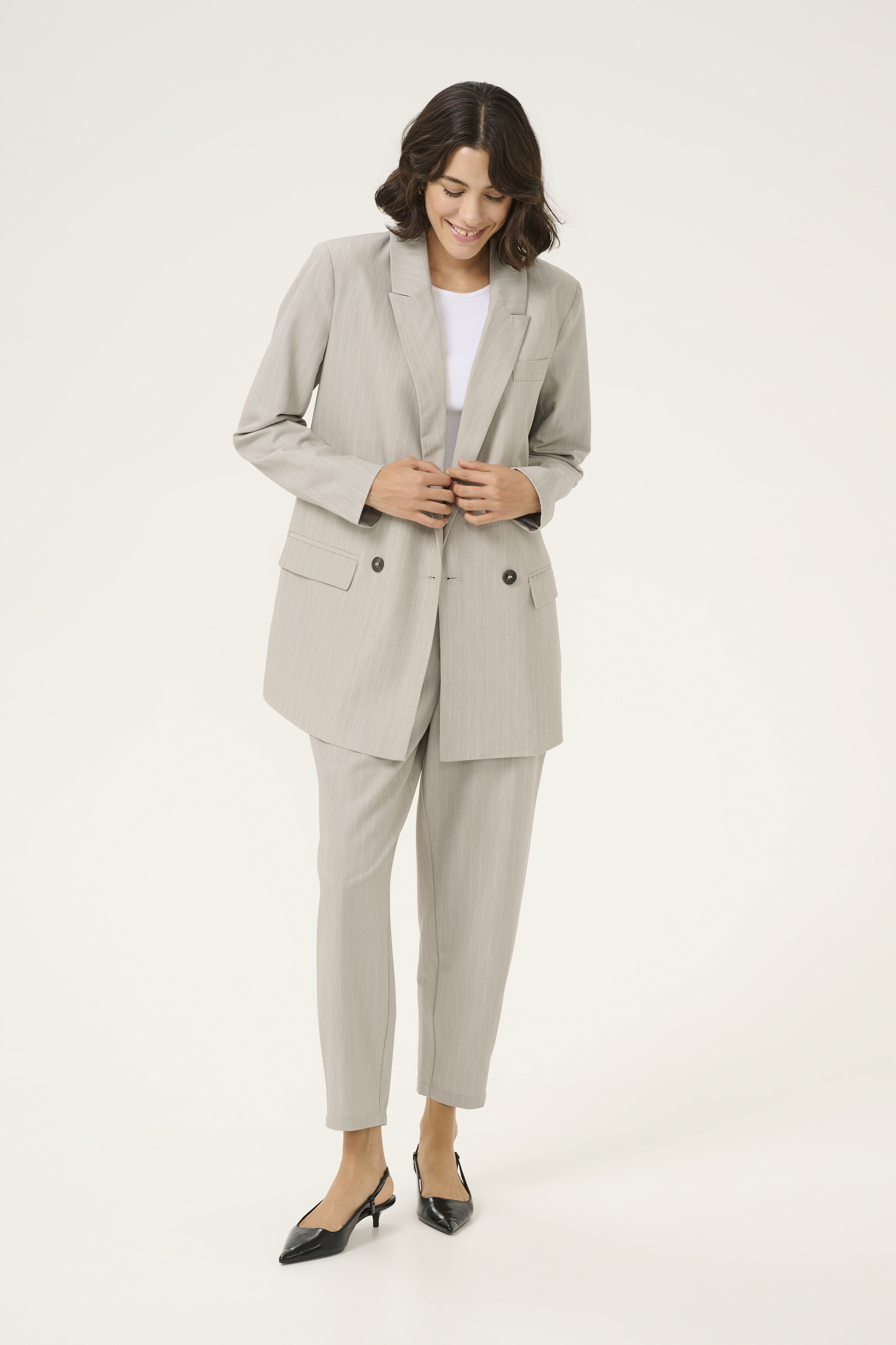 Anzug Loose fit light grey Image