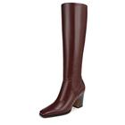 Franco Sarto Women's Jonie Mid Calf Boot, Oxblood Red Leather, 8 UK
