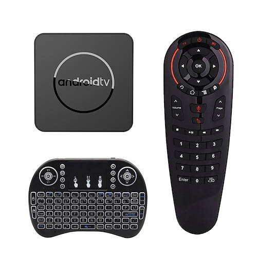 Android-TV-Box Mortal Q1 Plus CPU Allwinner H313 unterstützt 2,4G/5,8G WLAN BT5.2 Google Assistant 2GB RAM 16GB 8GB ROM Smart-Home-TV-Box Image