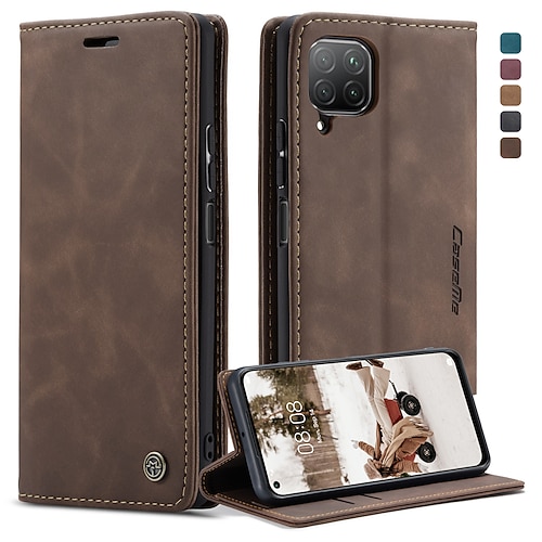 Handy Hülle Handyhüllen Für Huawei P40 P30 P20 Mate 20 Pro Brieftaschenhülle Flip-Cover Ständer Stoßfest TPU PU-Leder Image