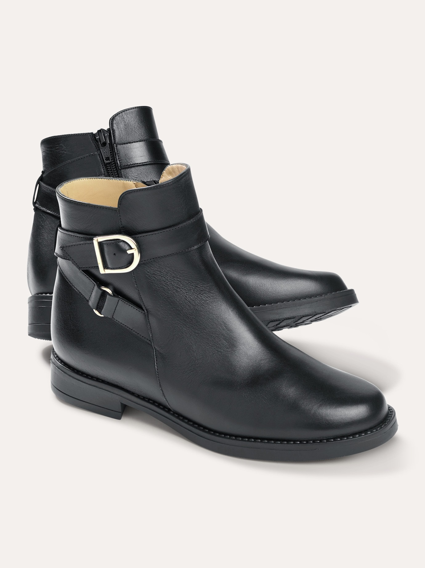 Walbusch Damen Soft Kurz-Stiefel Schwarz noch offen: Muster