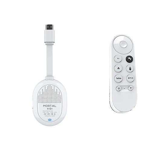 Fabrik direkt Android 14 Allwinner H313 TV-Stick Mortal Q2s Dongle-Unterstützung YouTube Google WiFi6 BT5.0 8k Sprachfernbedienung TV-Box Image