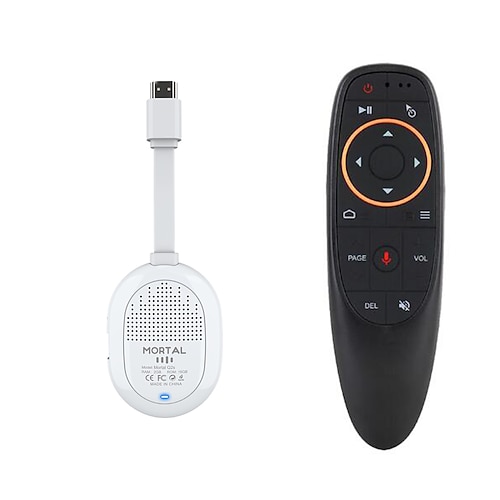 Direkt von der Fabrik Android 14 Allwinner H313 TV-Stick Mortal Q2S Dongle Unterstützung Youtube Wifi6 BT5.0 8K Sprachfernbedienung TV BOX Image