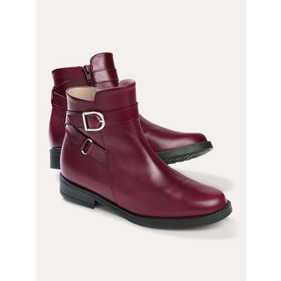 Walbusch Damen Soft Kurzstiefel Rot noch offen: Muster Image