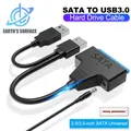 Cavo SATA a USB 3.0 Fino a 6 Gbps per HDD esterno da 2,5 pollici Cavo adattatore per disco rigido SSD Convertitore connettore cavo da USB C a SATA