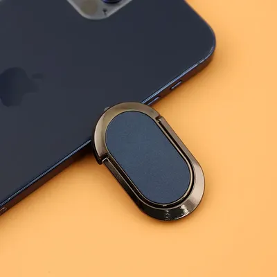 Universeller ultradünner Fingerringhalter, flexibler Telefonständer, Auto-Smartphone-Halter für iPhone, Huawei, Telefonzubehör