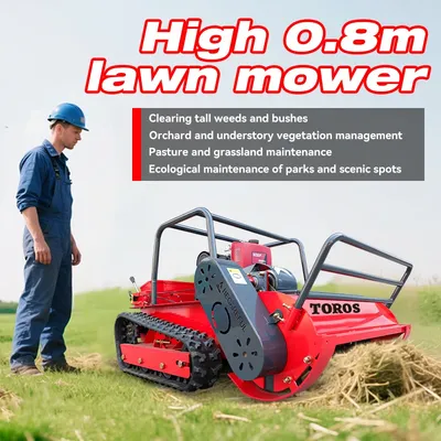 Lawn Mower Farm Crawler Wheel Self Propelled Robot Grass Cutter Lawn Mower