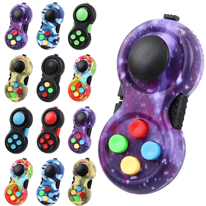 1/4/8 stücke Zappeln Pad Sensorischen Spielzeug Spiel Controller Squeeze Spielzeug Kinder Geburtstag Party Favors Pinata Füllstoff erwachsene Angst Stress Relief Image