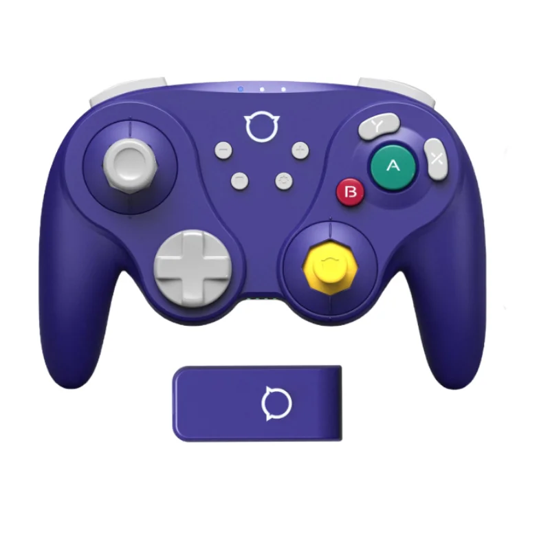 NYXI Warrior Gamecube Bluetooth Game Controller Lila Wireless Gamepad für Gamecube/WII/Switch2/Switch OLED/Switch Lite/PC Image