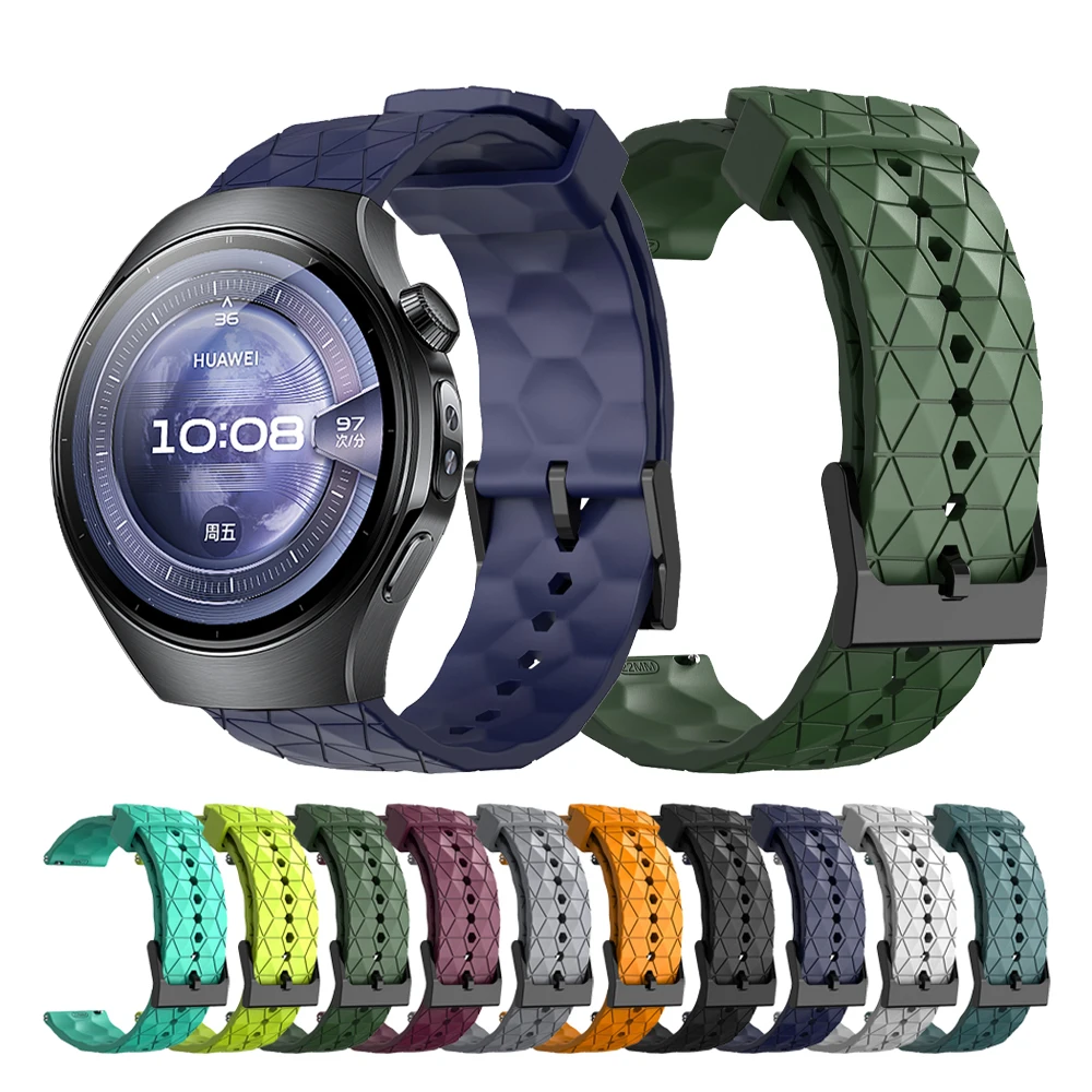 Silikonband für HUAWEI WATCH 5 /GT 5 4 pro/GT5/GT4/GT3 Armband für Amazfit/Garmin/Samsung Uhrenarmband 22 mm 20 mm Zubehör Image