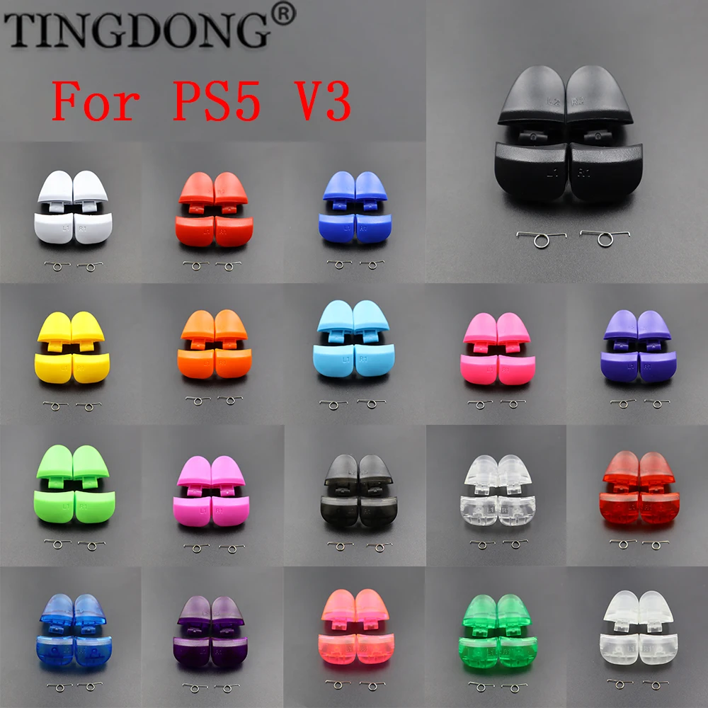 1Set Für PS5 3,0 V3 BDM-030 Controller L1 R1 L2 R2 Trigger Schulter Tasten & Federn Set Ersetzen zubehör Image