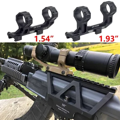 GEISSELE Super Precision 1.54" 1.93" Mount 25.4/30mm Dual Ring Scope ROF-45 ROF-90 Mount MI AK Side Rail Scope Mount
